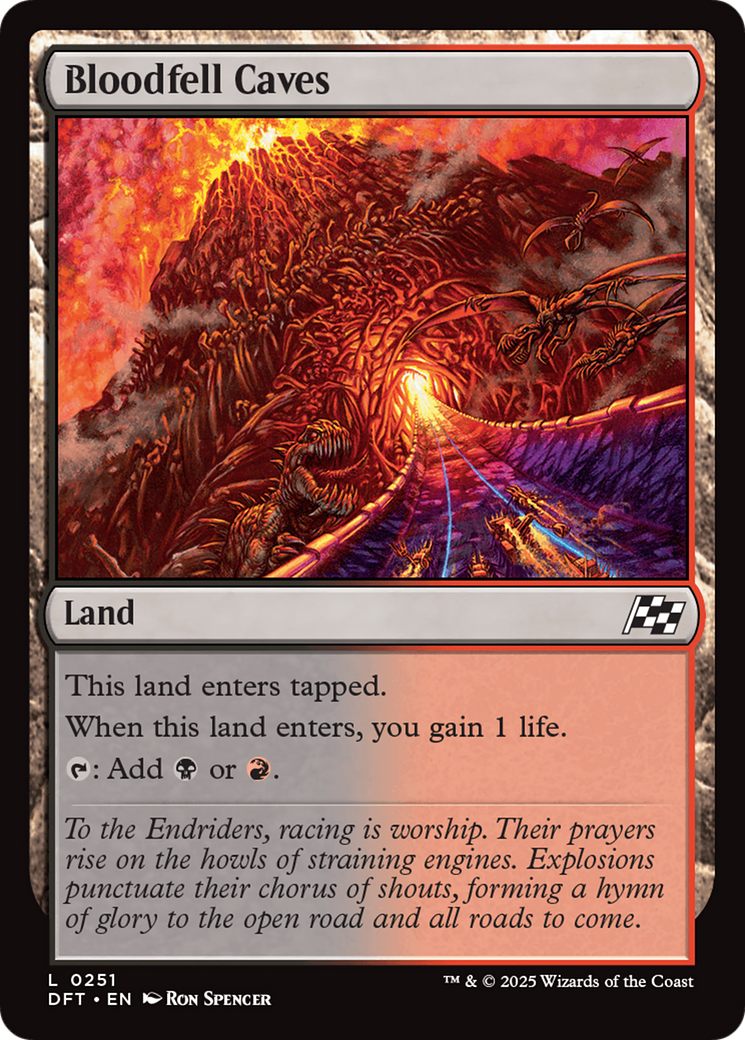 Bloodfell Caves [Aetherdrift] | Boutique FDB TCG