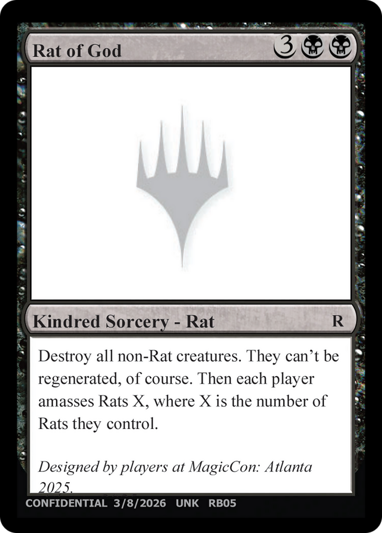 Rat of God [Unknown Event] | Boutique FDB TCG