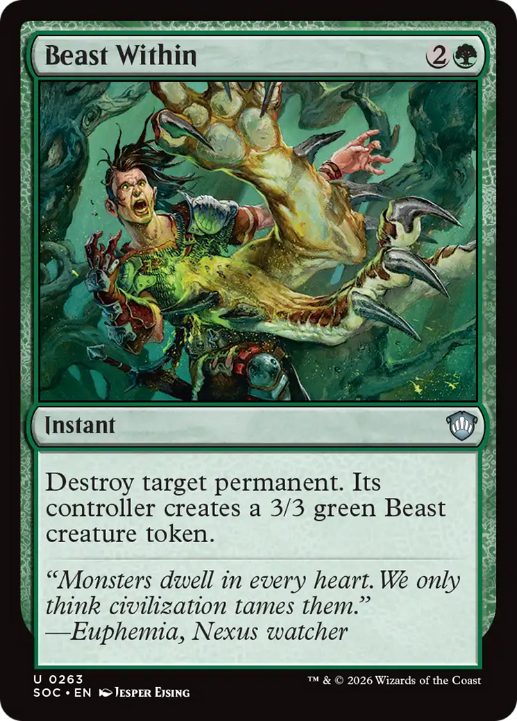 Beast Within [Secrets of Strixhaven Commander] | Boutique FDB TCG