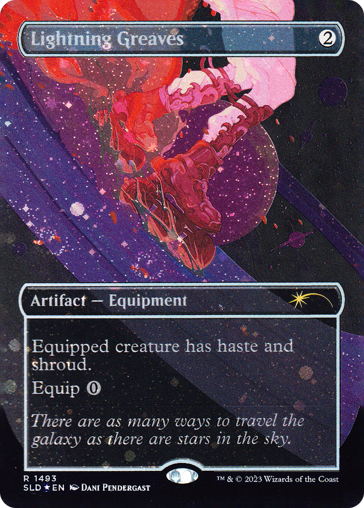 Lightning Greaves (1493) (Galaxy Foil) [Secret Lair Drop Series] | Boutique FDB TCG