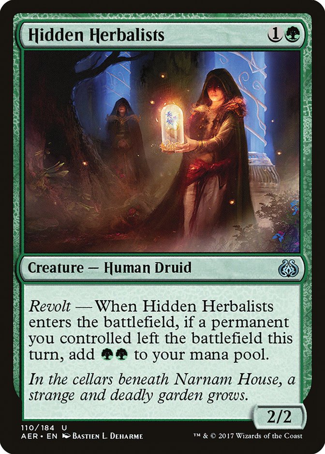 Hidden Herbalists [Aether Revolt] | Boutique FDB TCG