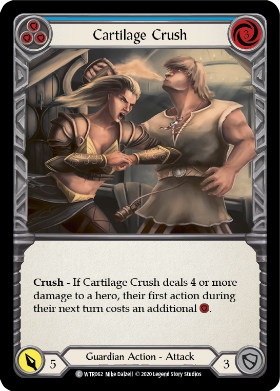 Cartilage Crush (Blue) [U-WTR062] (Welcome to Rathe Unlimited)  Unlimited Normal | Boutique FDB TCG