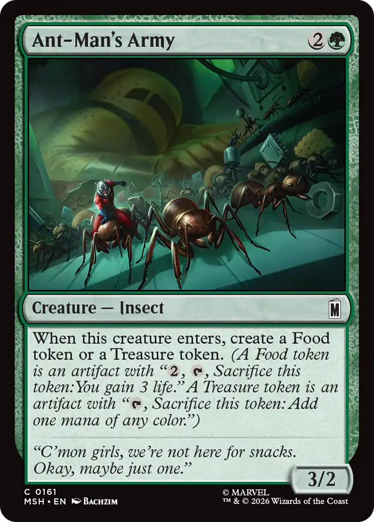 Ant-Man's Army [Marvel Super Heroes] | Boutique FDB TCG