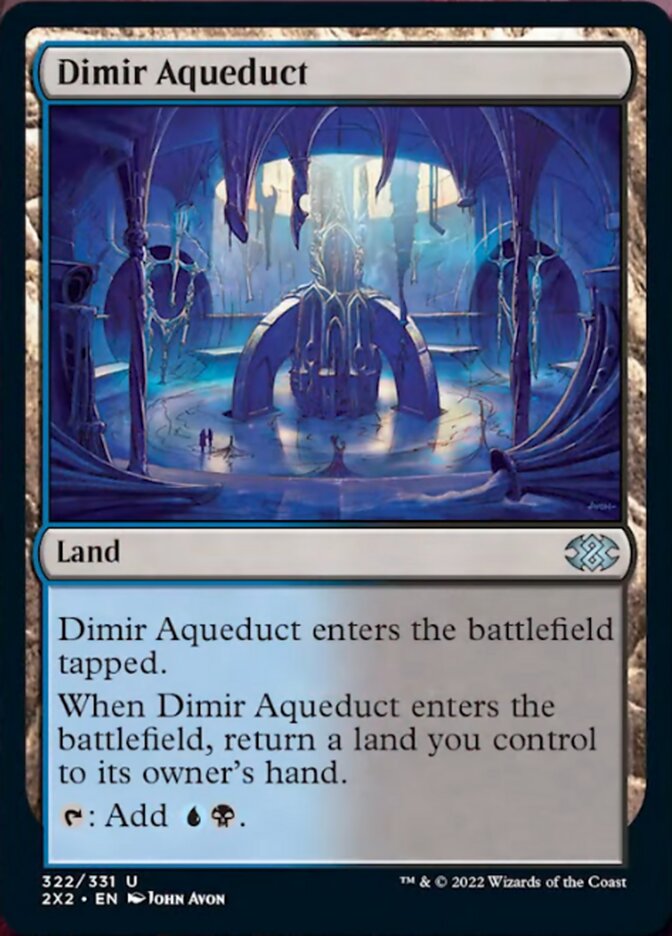 Dimir Aqueduct [Double Masters 2022] | Boutique FDB TCG