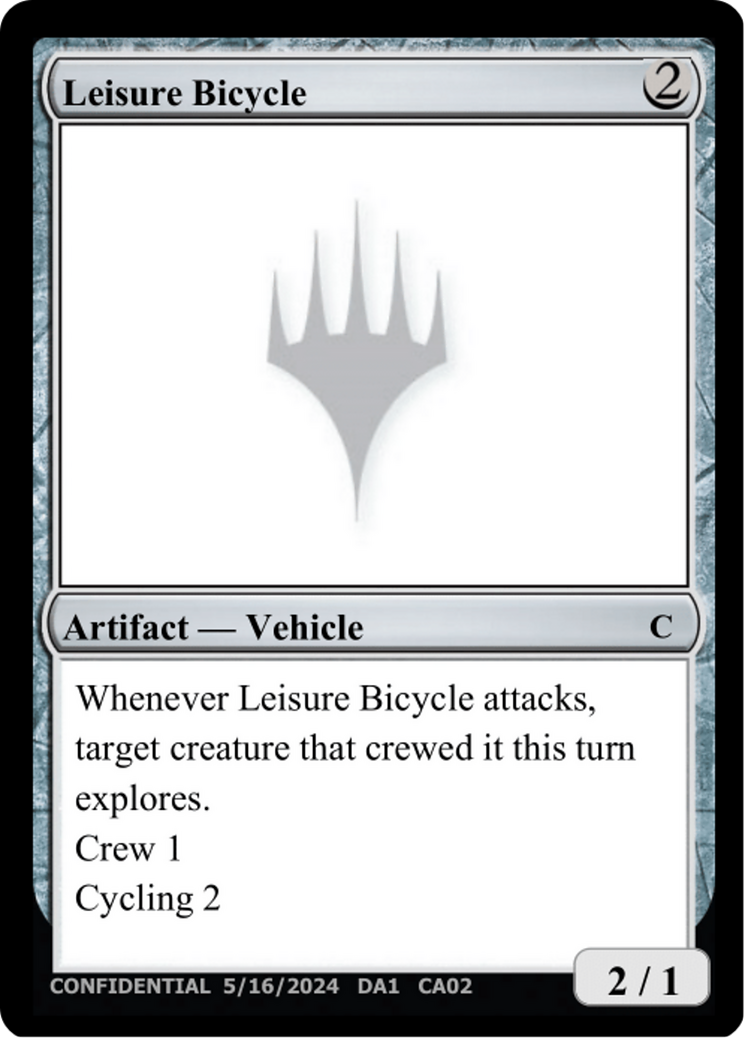 Leisure Bicycle [Unknown Event] | Boutique FDB TCG