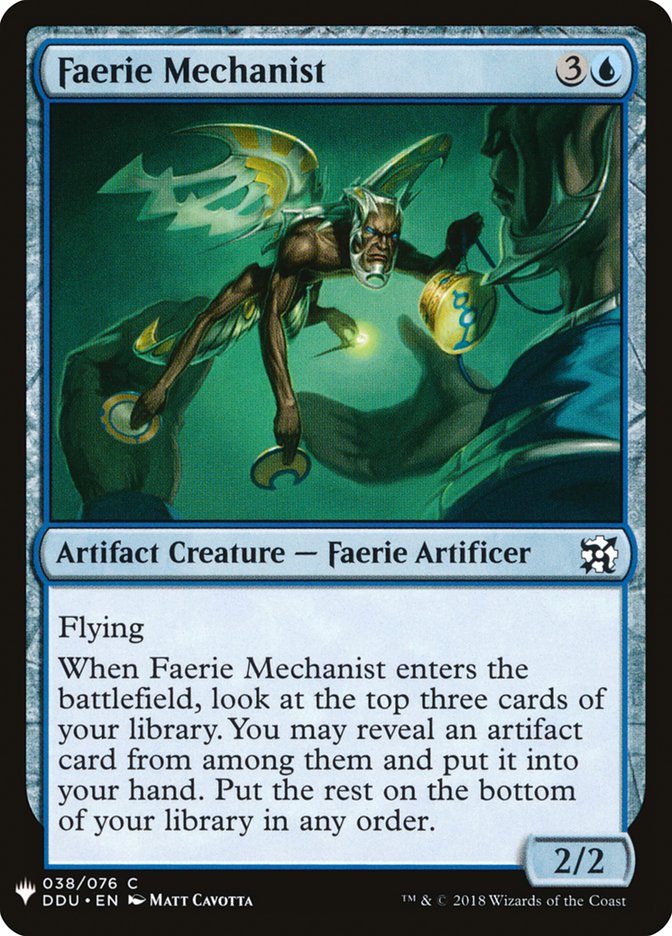 Faerie Mechanist [Mystery Booster] | Boutique FDB TCG