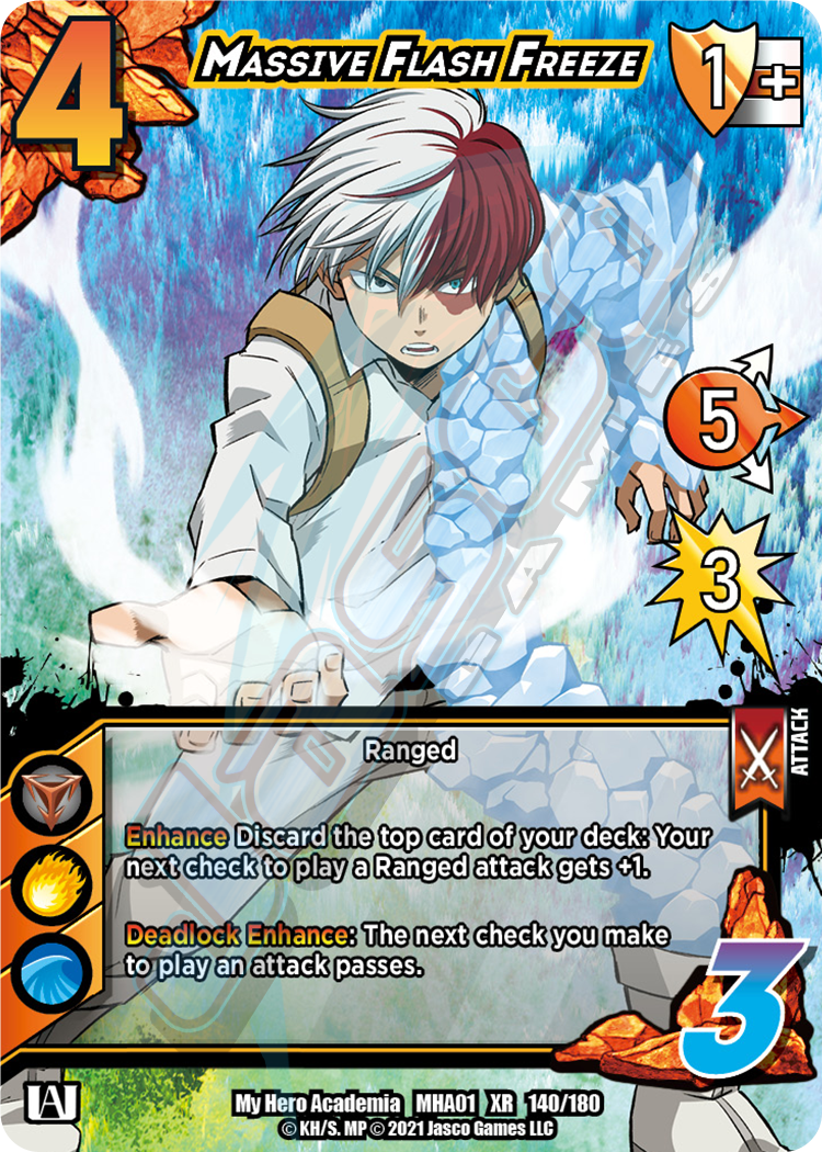 Massive Flash Freeze [Series 1 XR Unlimited] | Boutique FDB TCG