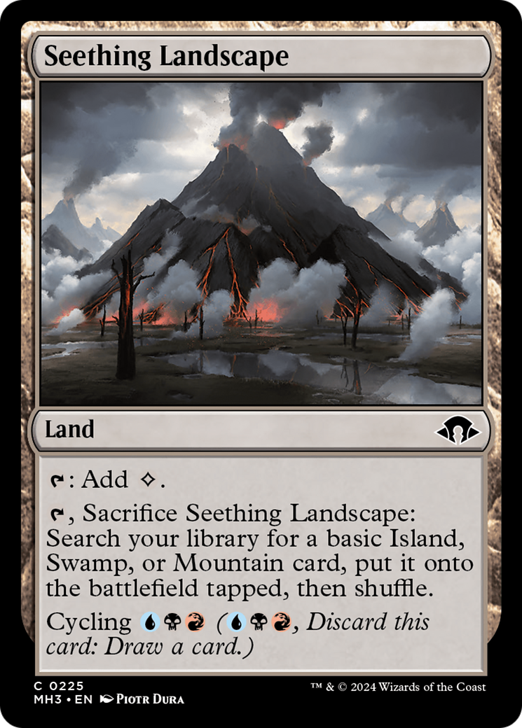 Seething Landscape [Modern Horizons 3] | Boutique FDB TCG