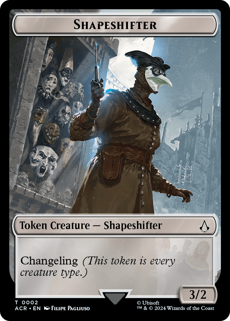 Shapeshifter Token [Assassin's Creed Tokens] | Boutique FDB TCG