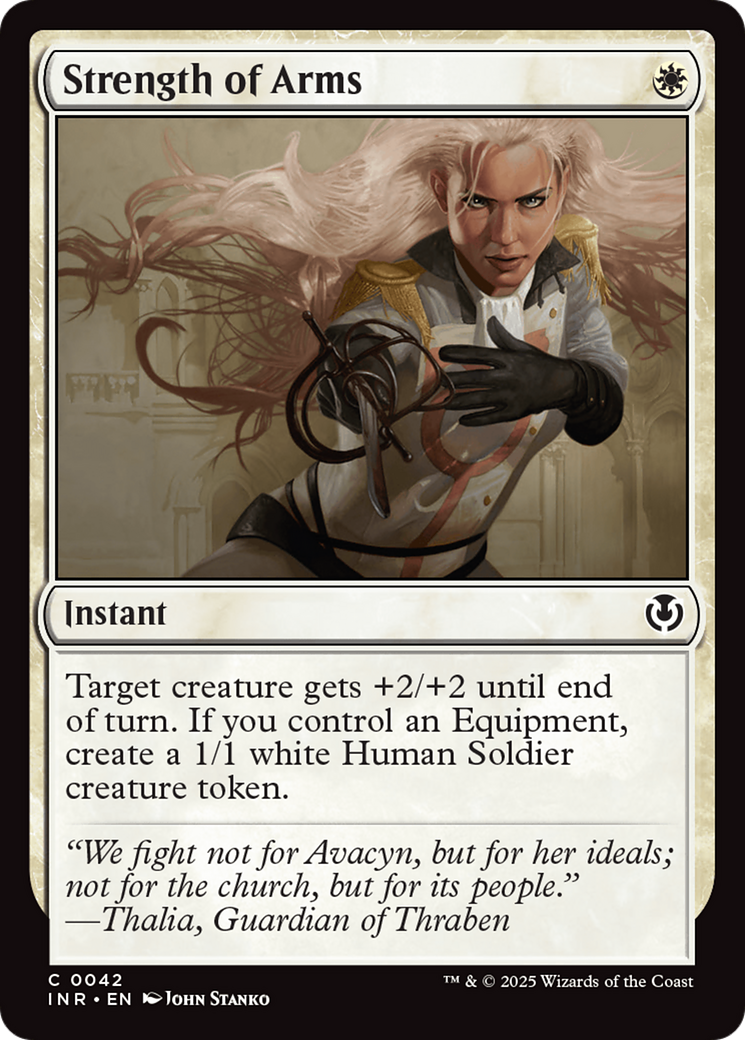Strength of Arms [Innistrad Remastered] | Boutique FDB TCG