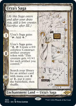 Urza's Saga (Sketch) [Modern Horizons 2] | Boutique FDB TCG