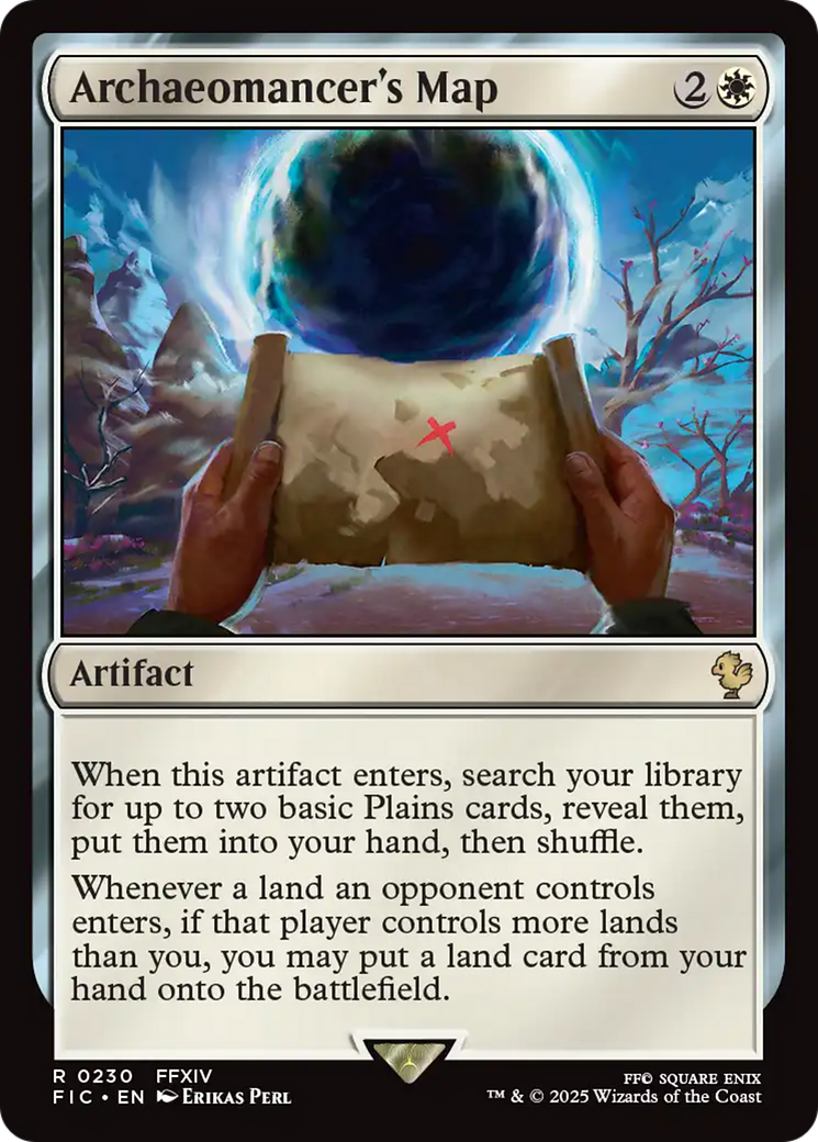 Archaeomancer's Map [FINAL FANTASY Commander] | Boutique FDB TCG