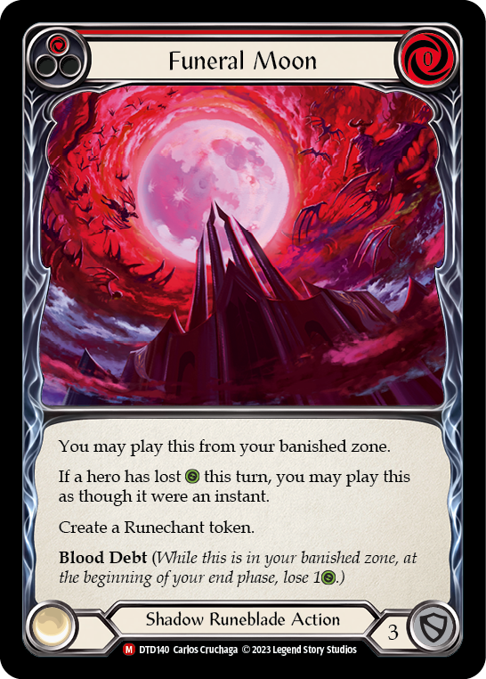 Funeral Moon [DTD140] (Dusk Till Dawn) | Boutique FDB TCG