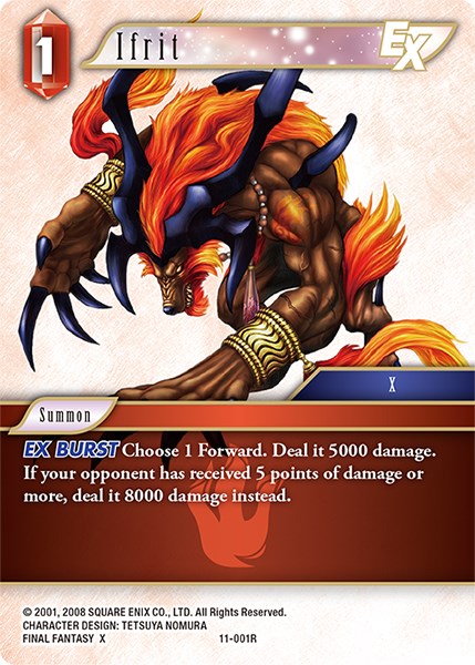 Ifrit EX [Opus XI] | Boutique FDB TCG