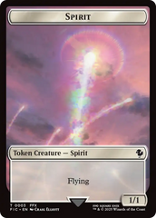 Spirit // Squid Double-Sided Token [FINAL FANTASY Commander Tokens] | Boutique FDB TCG