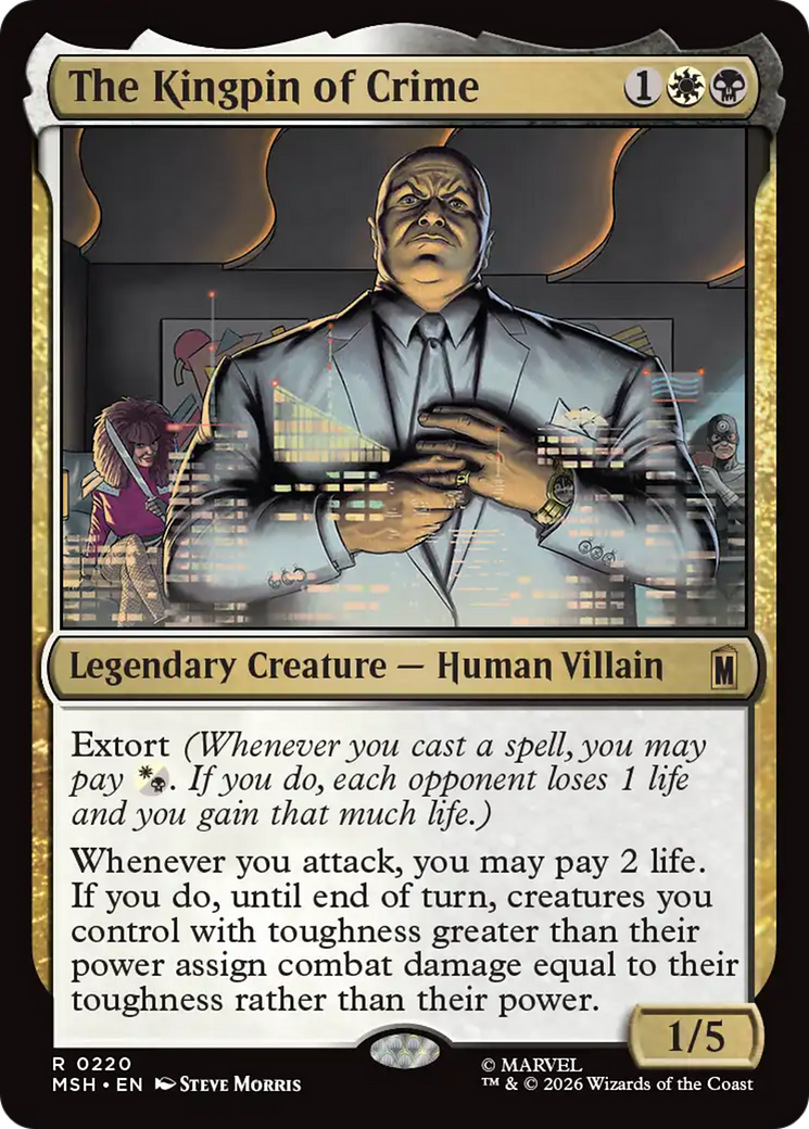 The Kingpin of Crime [Marvel Super Heroes] | Boutique FDB TCG