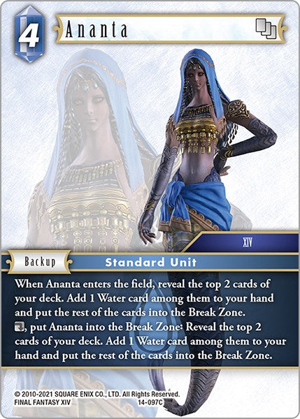 Ananta [Opus XIV: Crystal Abyss] | Boutique FDB TCG