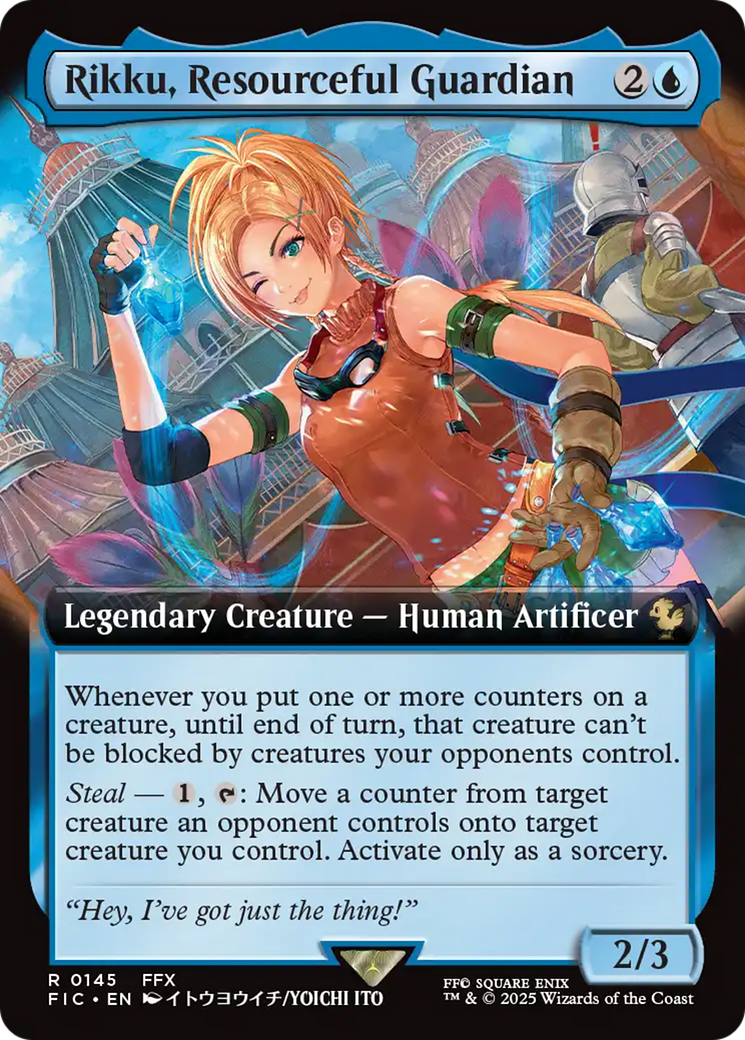Rikku, Resourceful Guardian (Extended Art) [FINAL FANTASY Commander] | Boutique FDB TCG