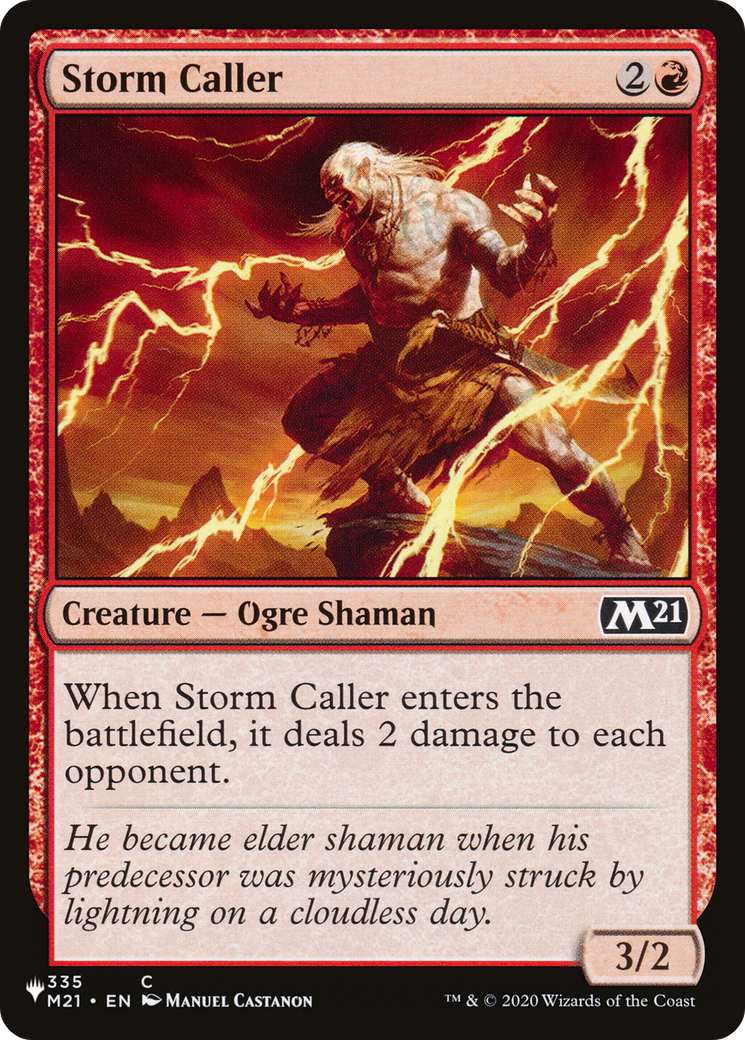 Storm Caller [The List Reprints] | Boutique FDB TCG