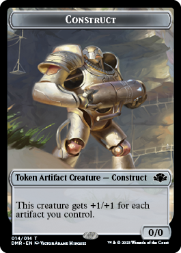 Zombie // Construct Double-Sided Token [Dominaria Remastered Tokens] | Boutique FDB TCG