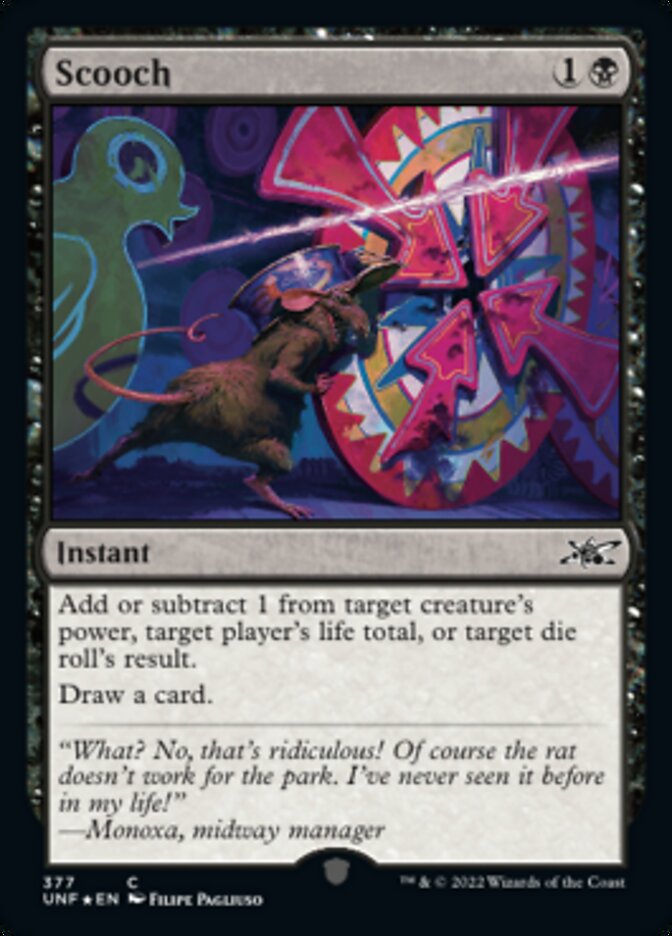 Scooch (Galaxy Foil) [Unfinity] | Boutique FDB TCG