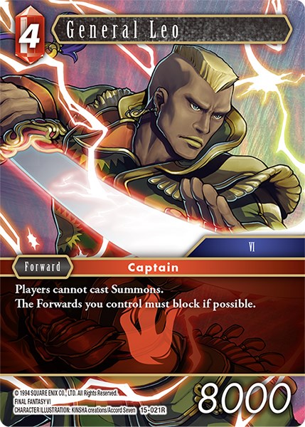 General Leo [Crystal Dominion] | Boutique FDB TCG