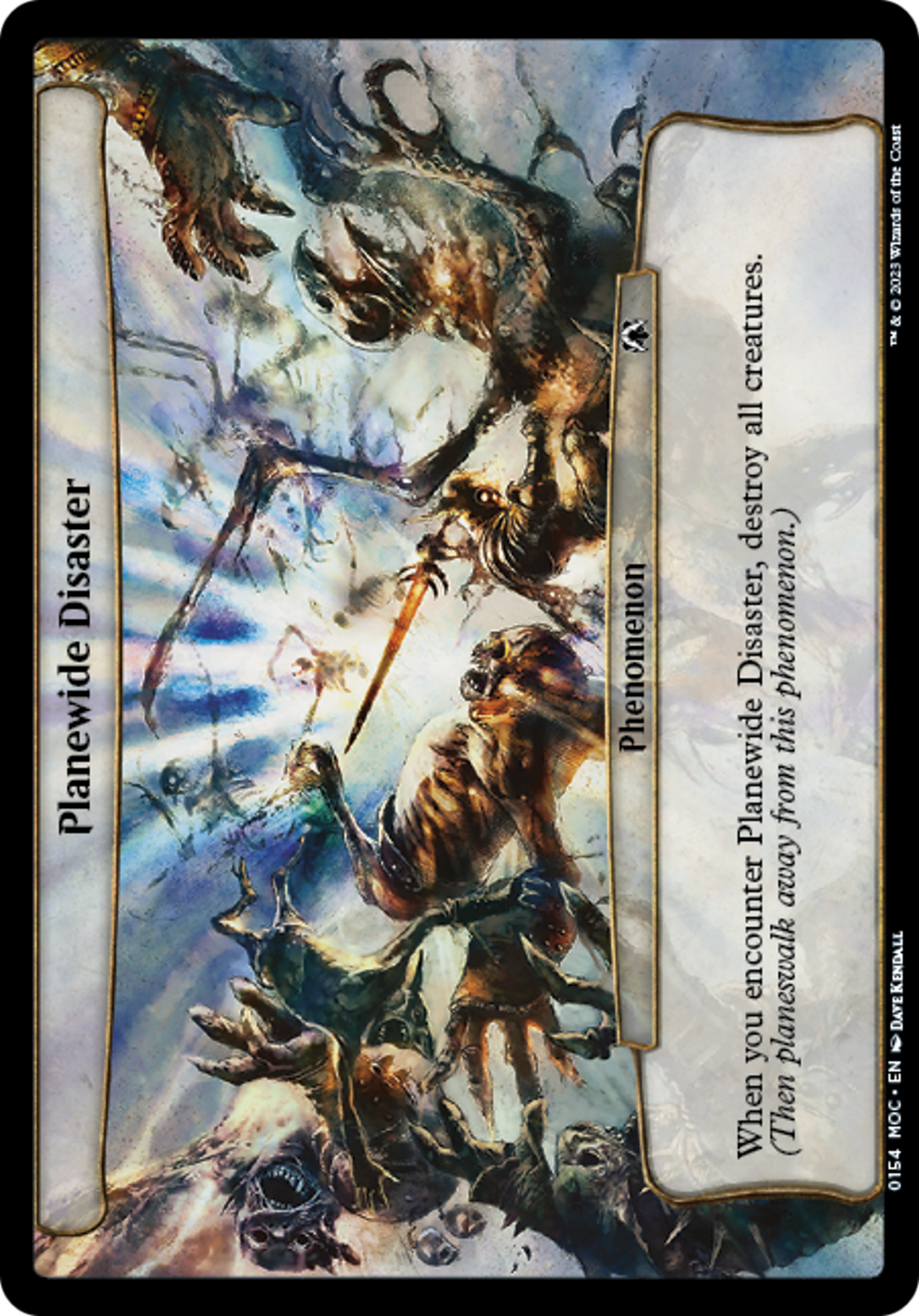 Planewide Disaster [March of the Machine Commander] | Boutique FDB TCG