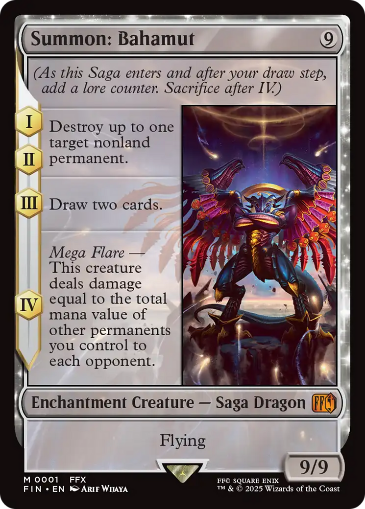 Summon: Bahamut [FINAL FANTASY] | Boutique FDB TCG