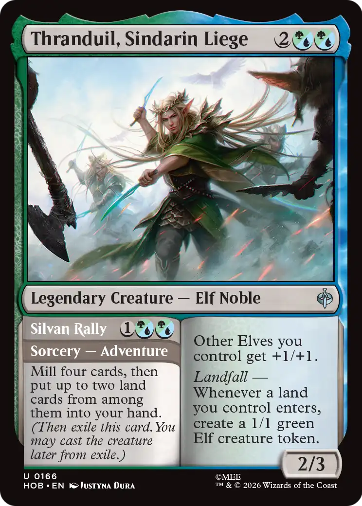 Thranduil, Sindarin Liege [The Hobbit] | Boutique FDB TCG