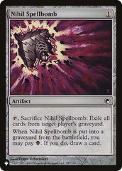 Nihil Spellbomb [The List] | Boutique FDB TCG