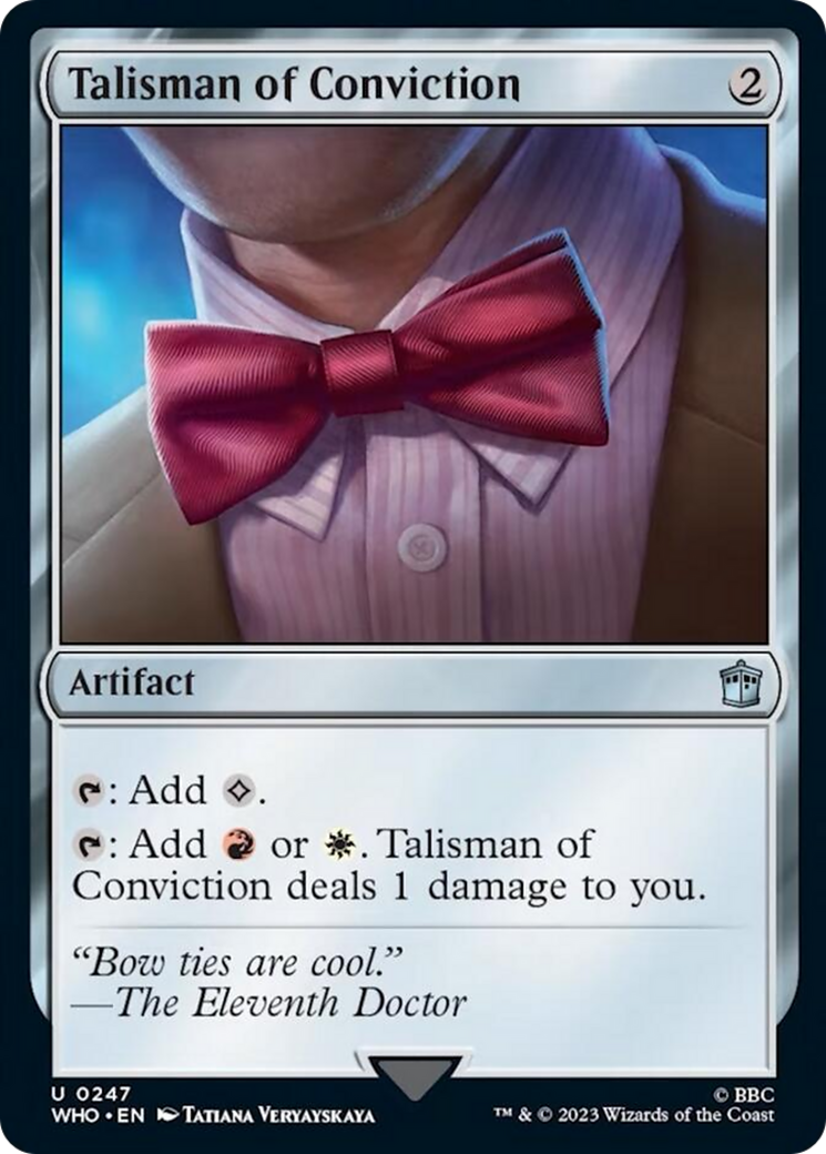 Talisman of Conviction [Doctor Who] | Boutique FDB TCG