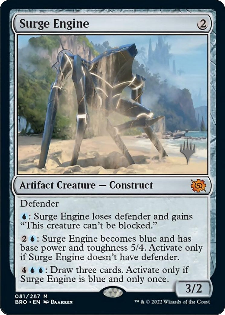 Surge Engine (Promo Pack) [The Brothers' War Promos] | Boutique FDB TCG