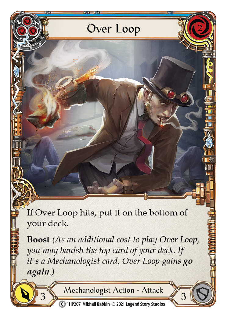 Over Loop (Blue) [1HP207] (History Pack 1) | Boutique FDB TCG
