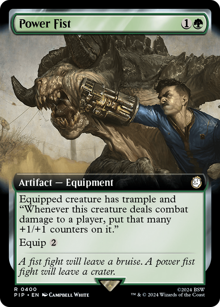 Power Fist (Extended Art) [Fallout] | Boutique FDB TCG