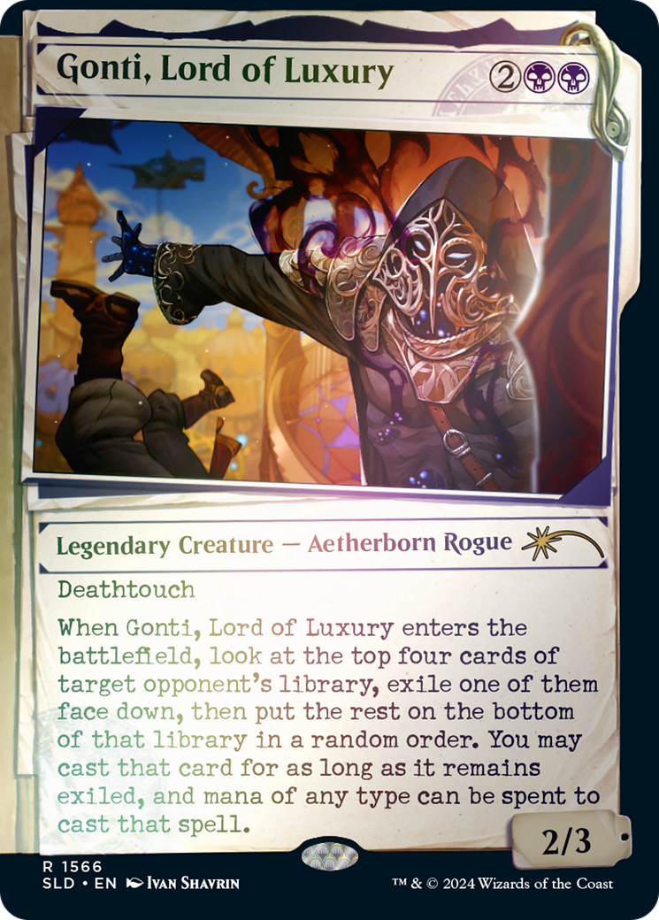 Gonti, Night Minister [Aetherdrift Promos] | Boutique FDB TCG