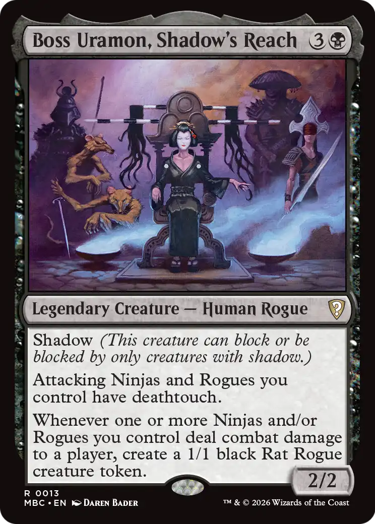 Boss Uramon, Shadow's Reach [Mystery Booster: Commander Edition] | Boutique FDB TCG
