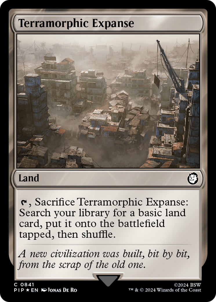 Terramorphic Expanse (Surge Foil) [Fallout] | Boutique FDB TCG