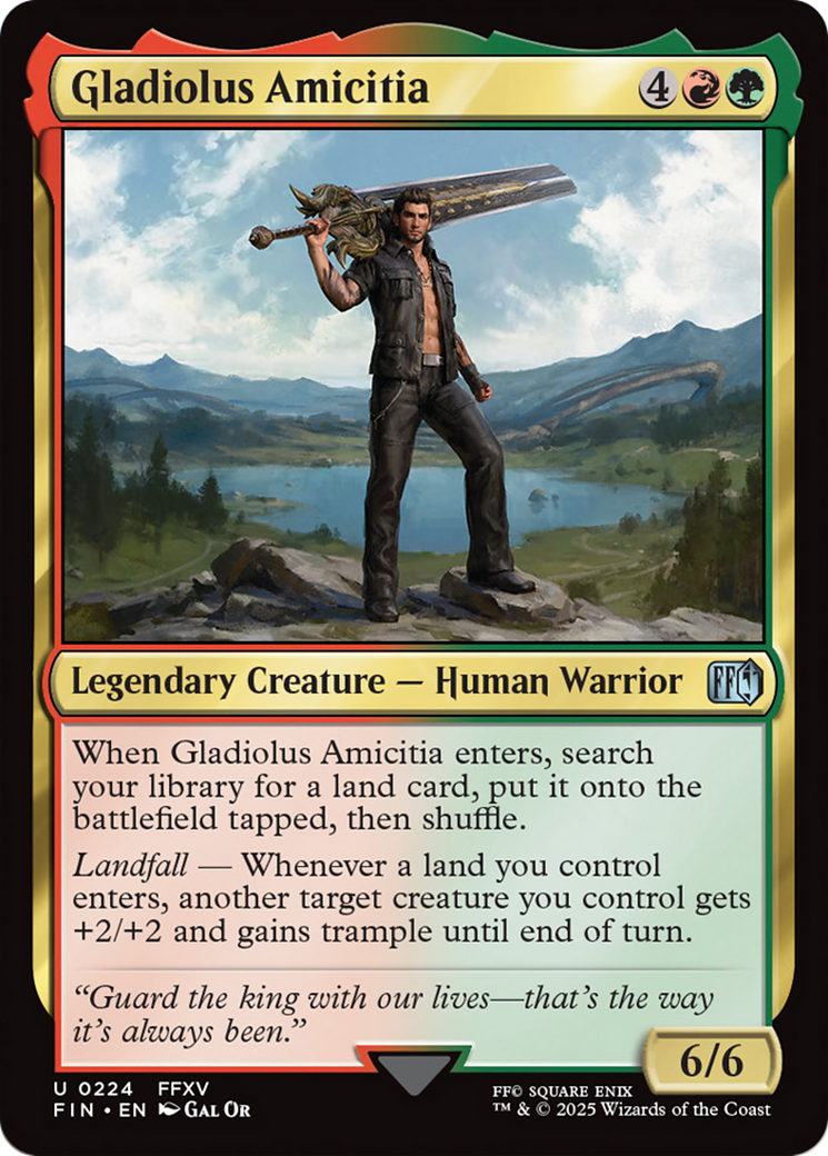 Gladiolus Amicitia [FINAL FANTASY] | Boutique FDB TCG