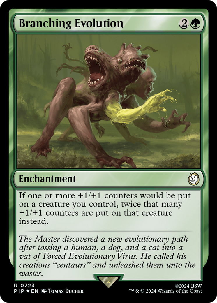 Branching Evolution (Surge Foil) [Fallout] | Boutique FDB TCG