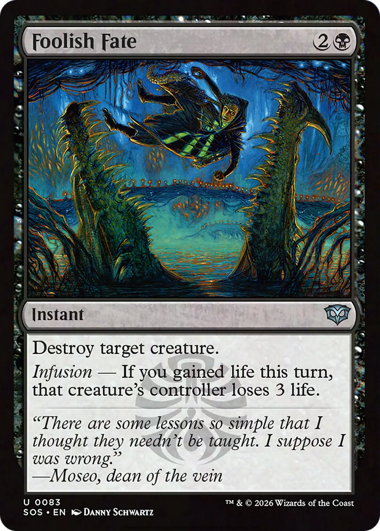 Foolish Fate [Secrets of Strixhaven] | Boutique FDB TCG