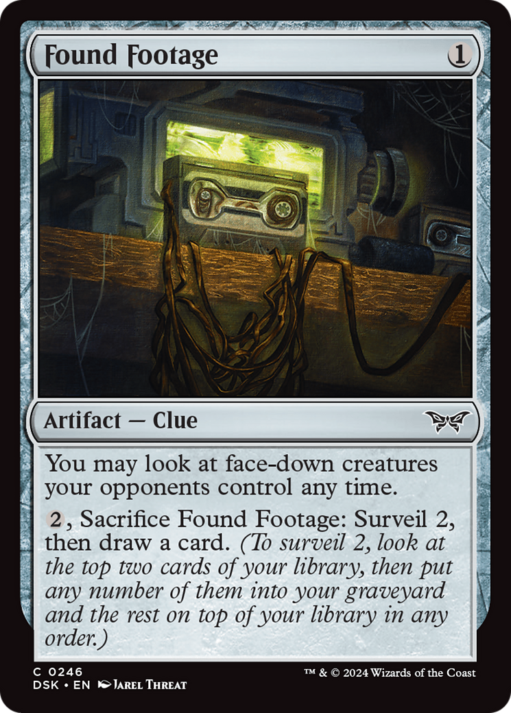 Found Footage [Duskmourn: House of Horror] | Boutique FDB TCG