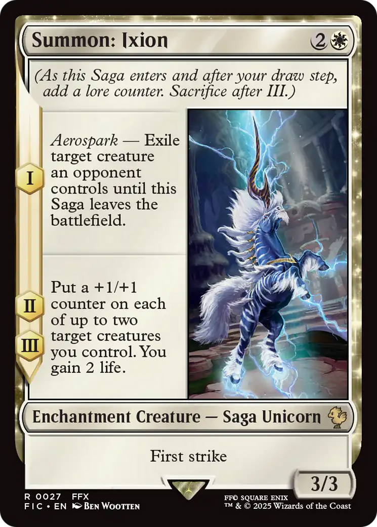 Summon: Ixion [FINAL FANTASY Commander] | Boutique FDB TCG