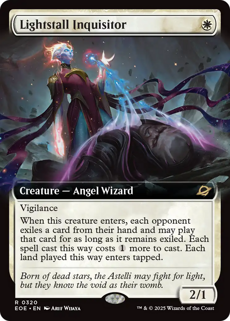 Lightstall Inquisitor (Extended Art) [Edge of Eternities] | Boutique FDB TCG