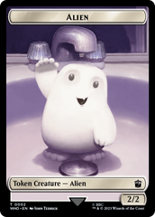 Alien // Mark of the Rani Double-Sided Token [Doctor Who Tokens] | Boutique FDB TCG