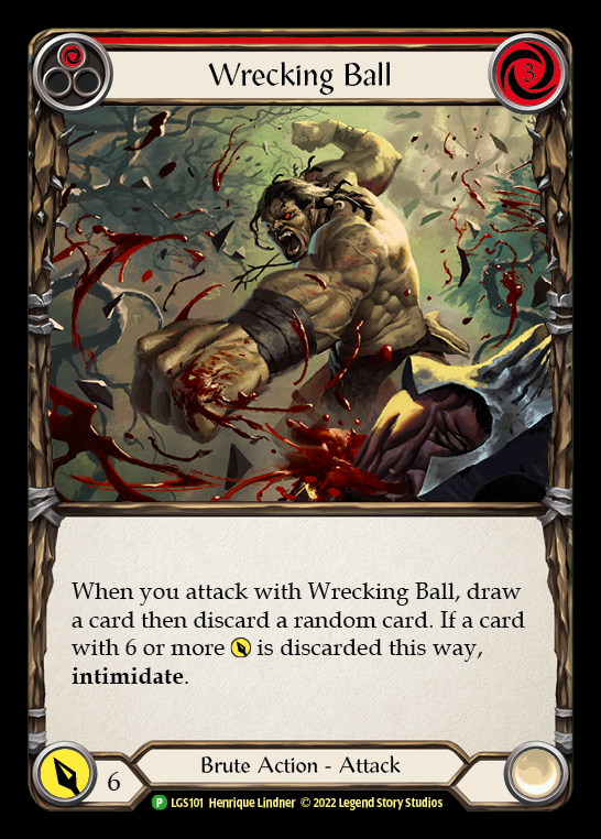 Wrecking Ball [LGS101] (Promo)  Rainbow Foil | Boutique FDB TCG