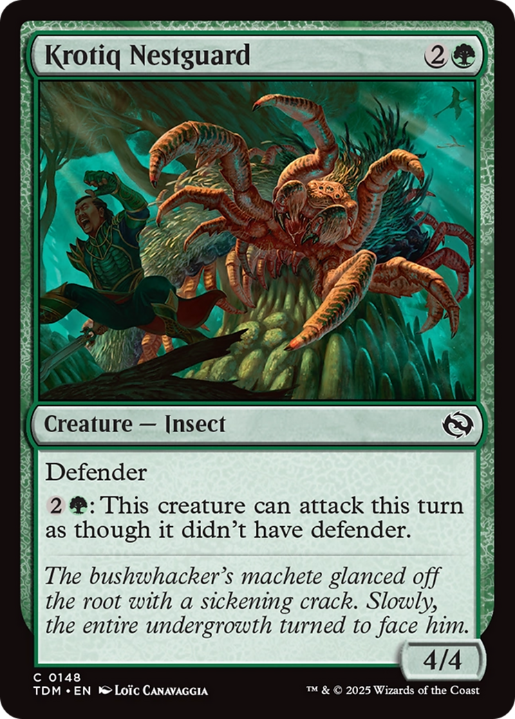 Krotiq Nestguard [Tarkir: Dragonstorm] | Boutique FDB TCG