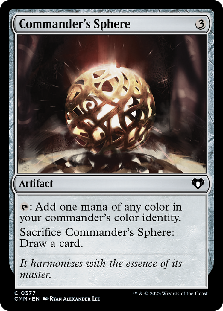 Commander's Sphere [Commander Masters] | Boutique FDB TCG