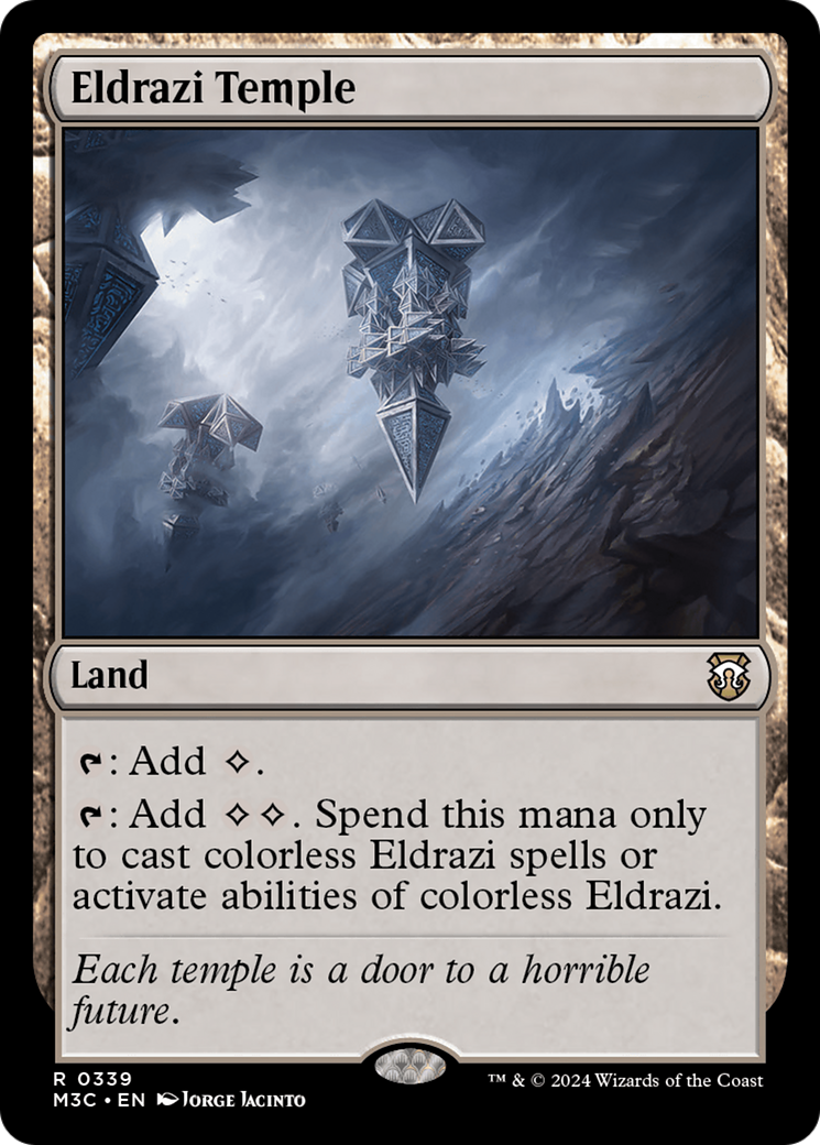 Eldrazi Temple (Ripple Foil) [Modern Horizons 3 Commander] | Boutique FDB TCG
