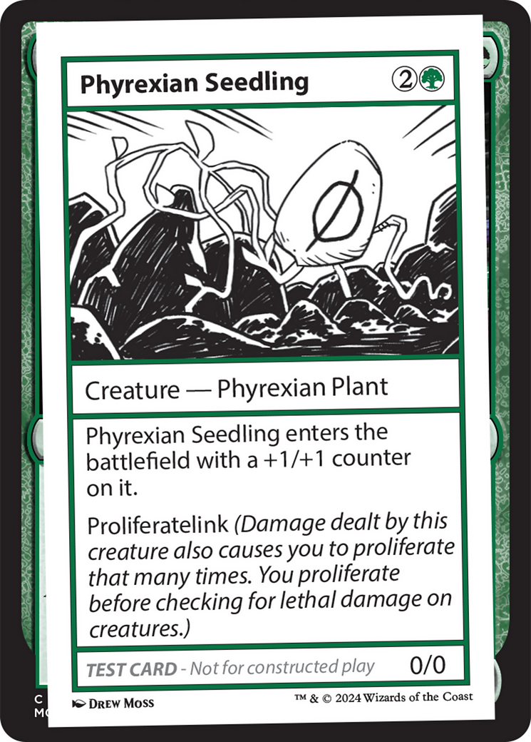 Phyrexian Seedling [Mystery Booster 2 Playtest Cards] | Boutique FDB TCG