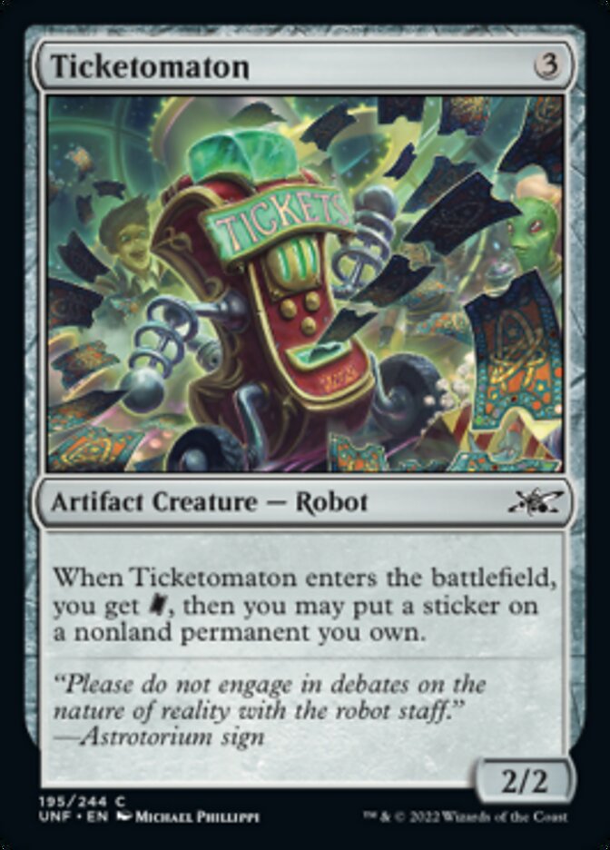 Ticketomaton [Unfinity] | Boutique FDB TCG